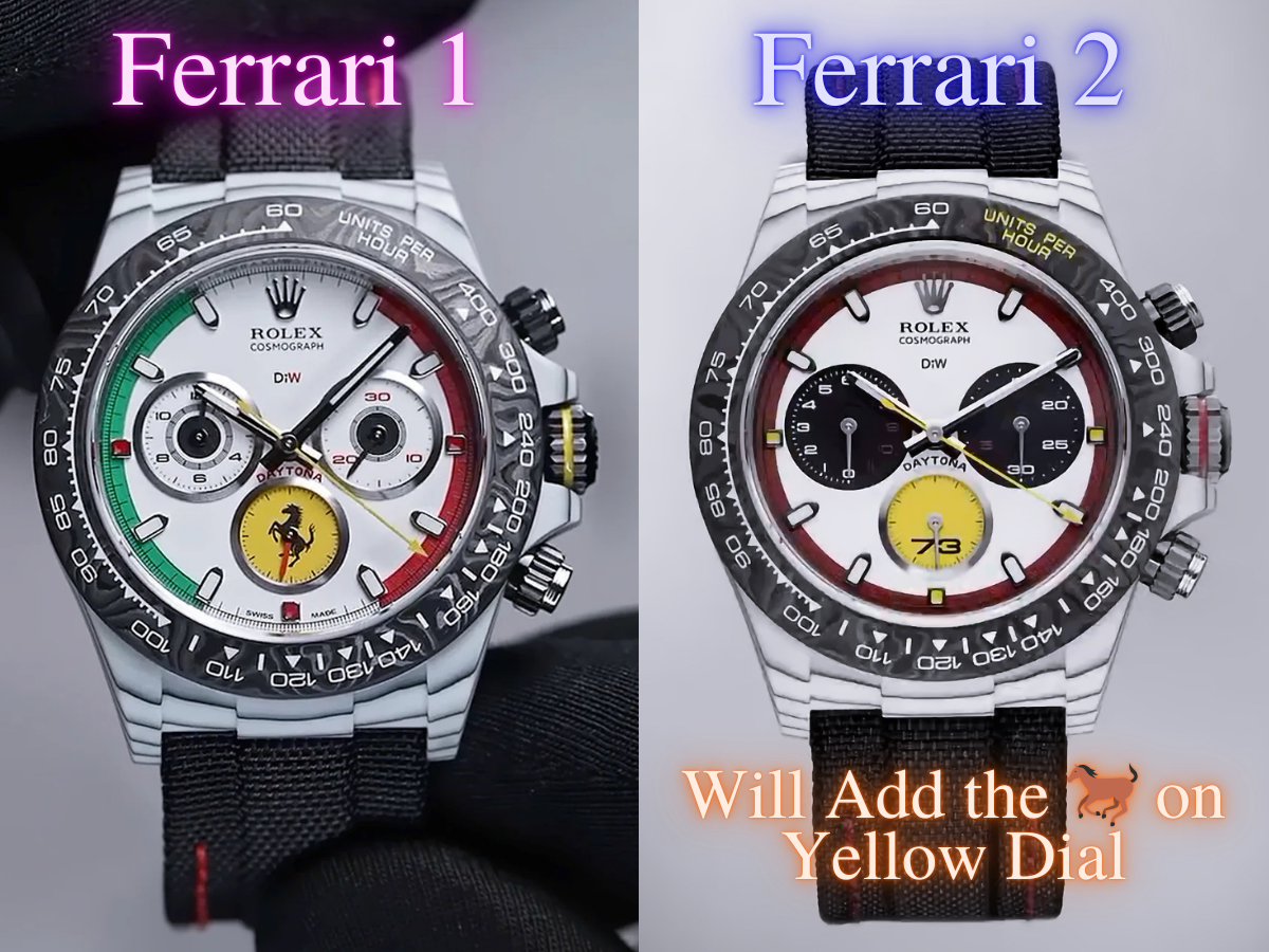 DiW Rolex Daytona CarboQuartz 